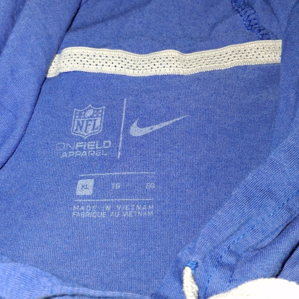 Nike On Field Los Angeles Rams Long Sleeve Hoodie Hooded Shirt LA Football NFL - Picture 3 of 5